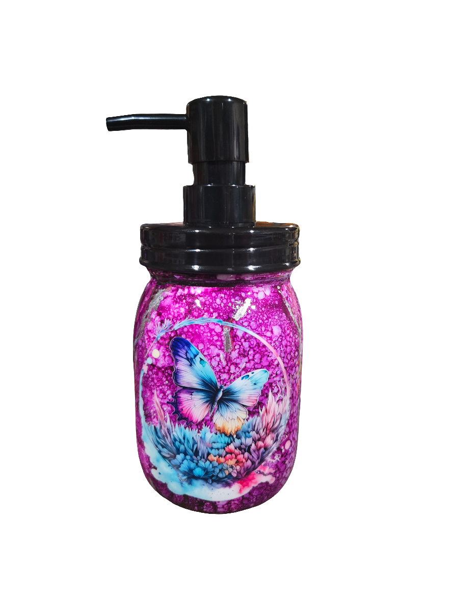 **Mason Jar Soap Dispenser