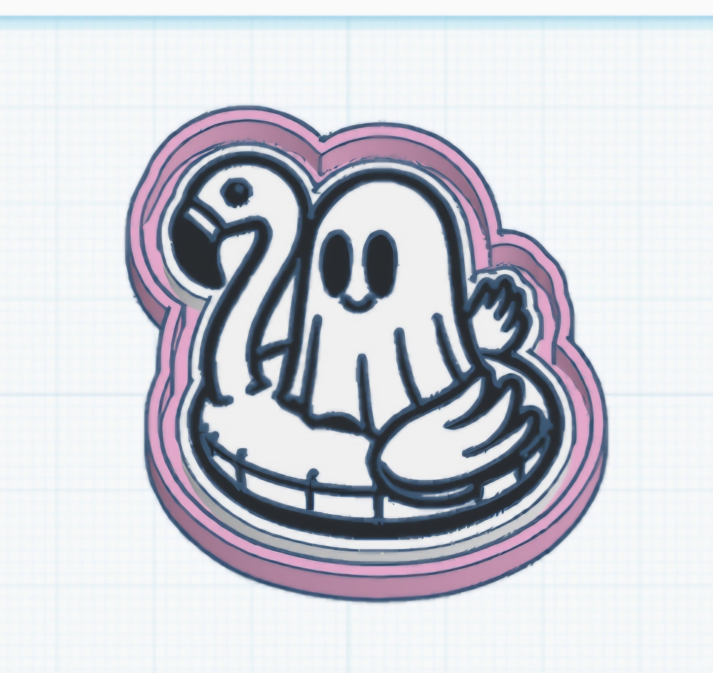 Ghost Floaty Mold