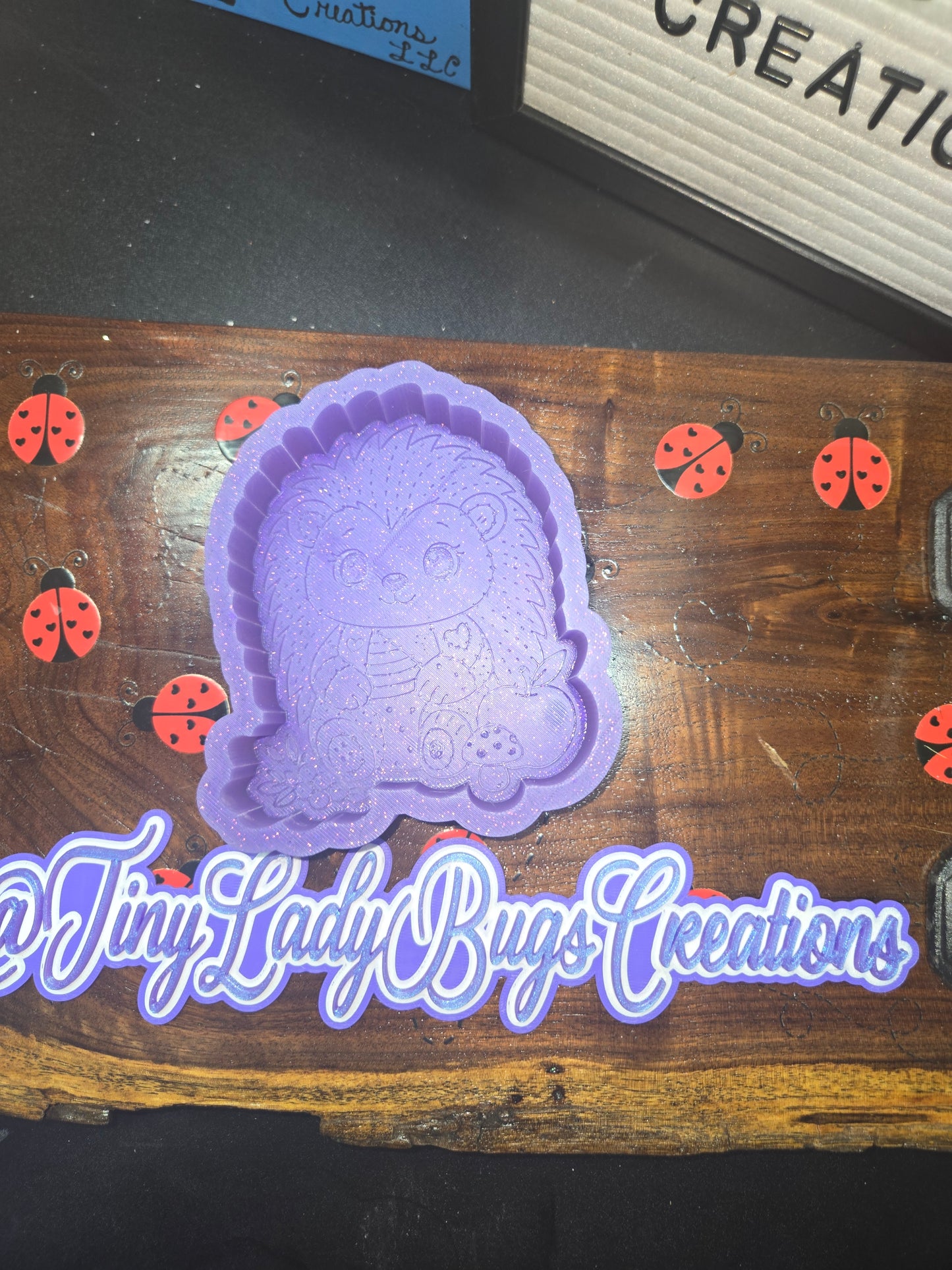 Hedgehog Patchwork Mold