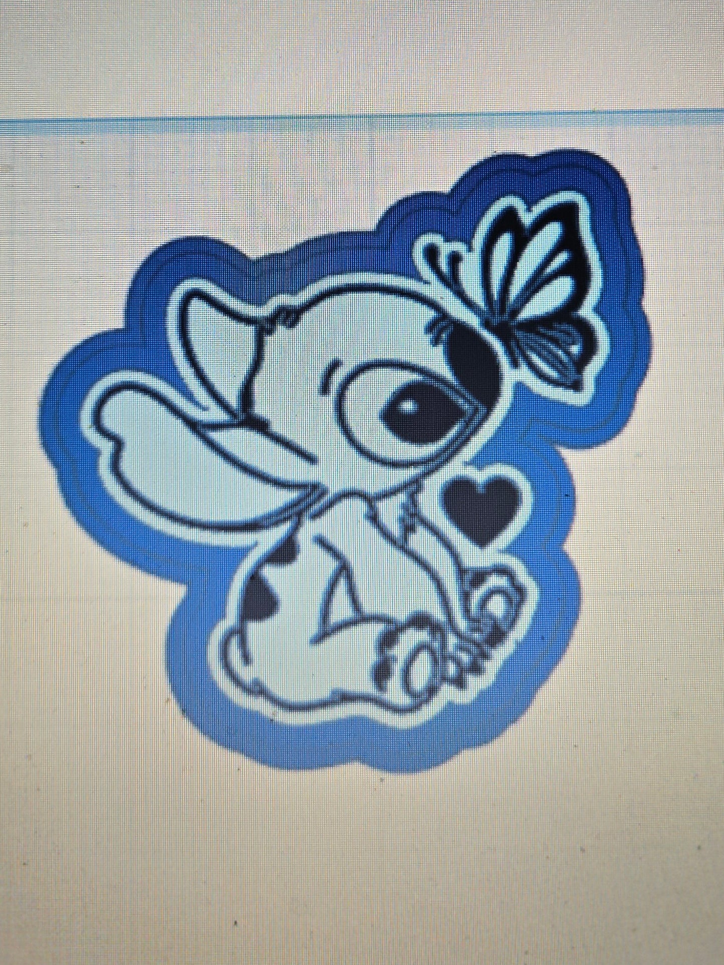 Blue guy butterfly