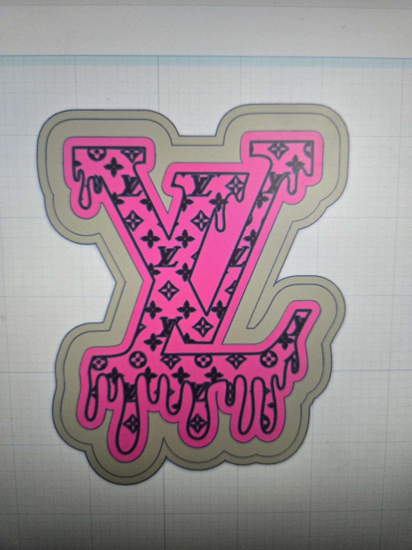 LV Logo Mold