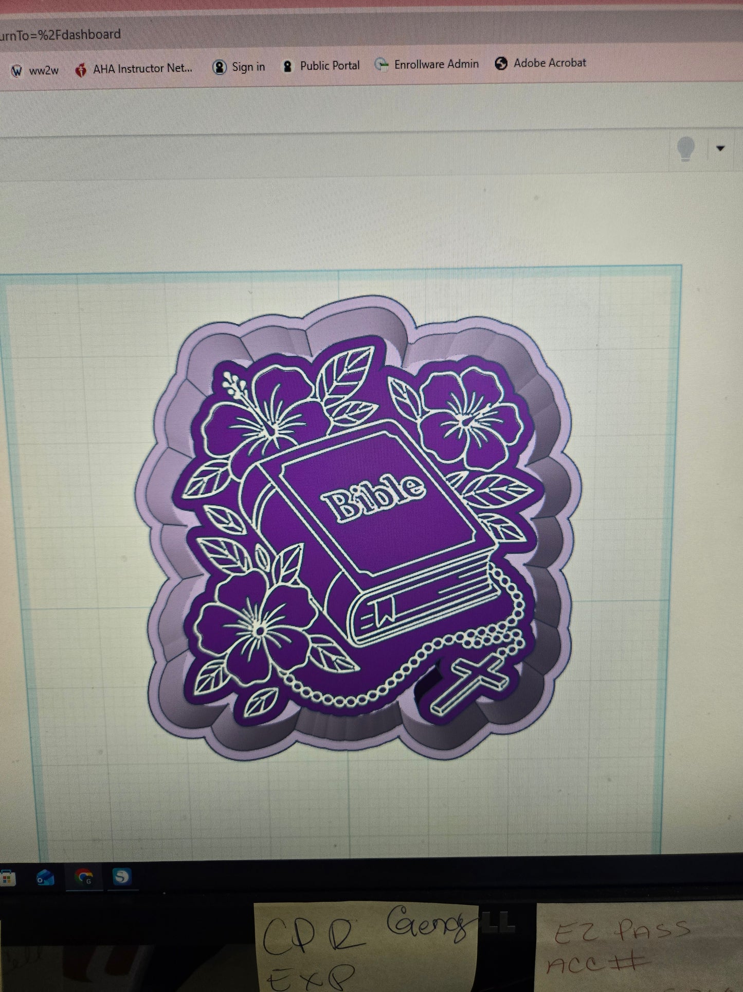 Bible Floral Mold