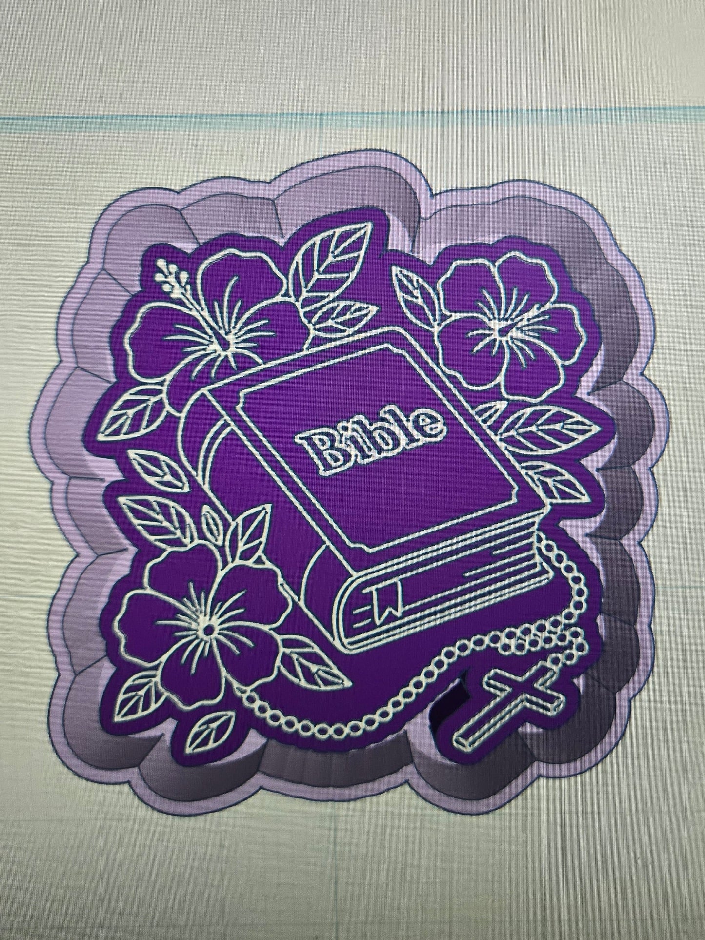 Floral Bible Mold