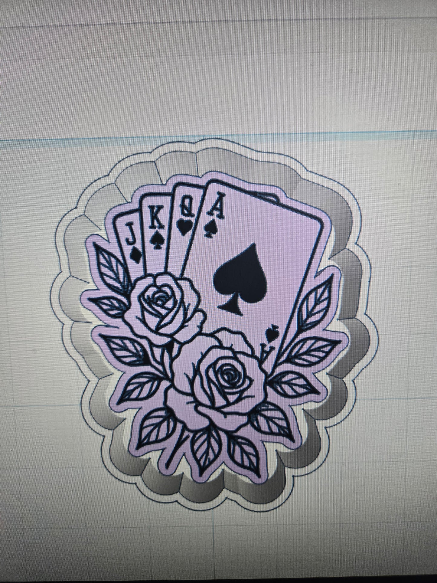 SPADES & ROSES Mold
