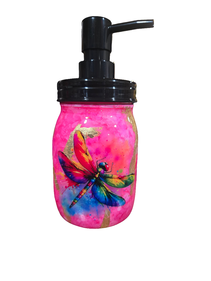 **Mason Jar Soap Dispenser