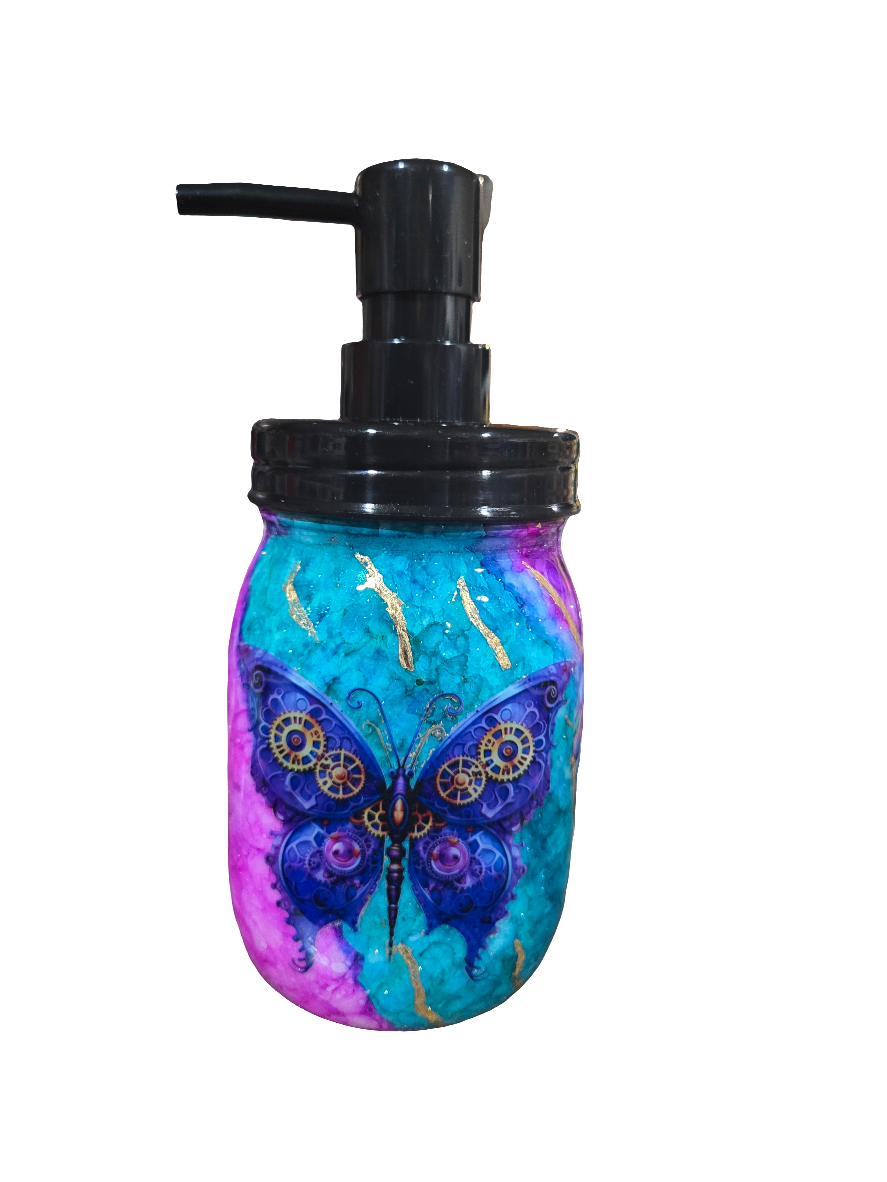 **Mason Jar Soap Dispenser