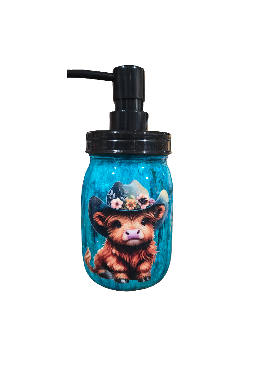 **Mason Jar Soap Dispenser