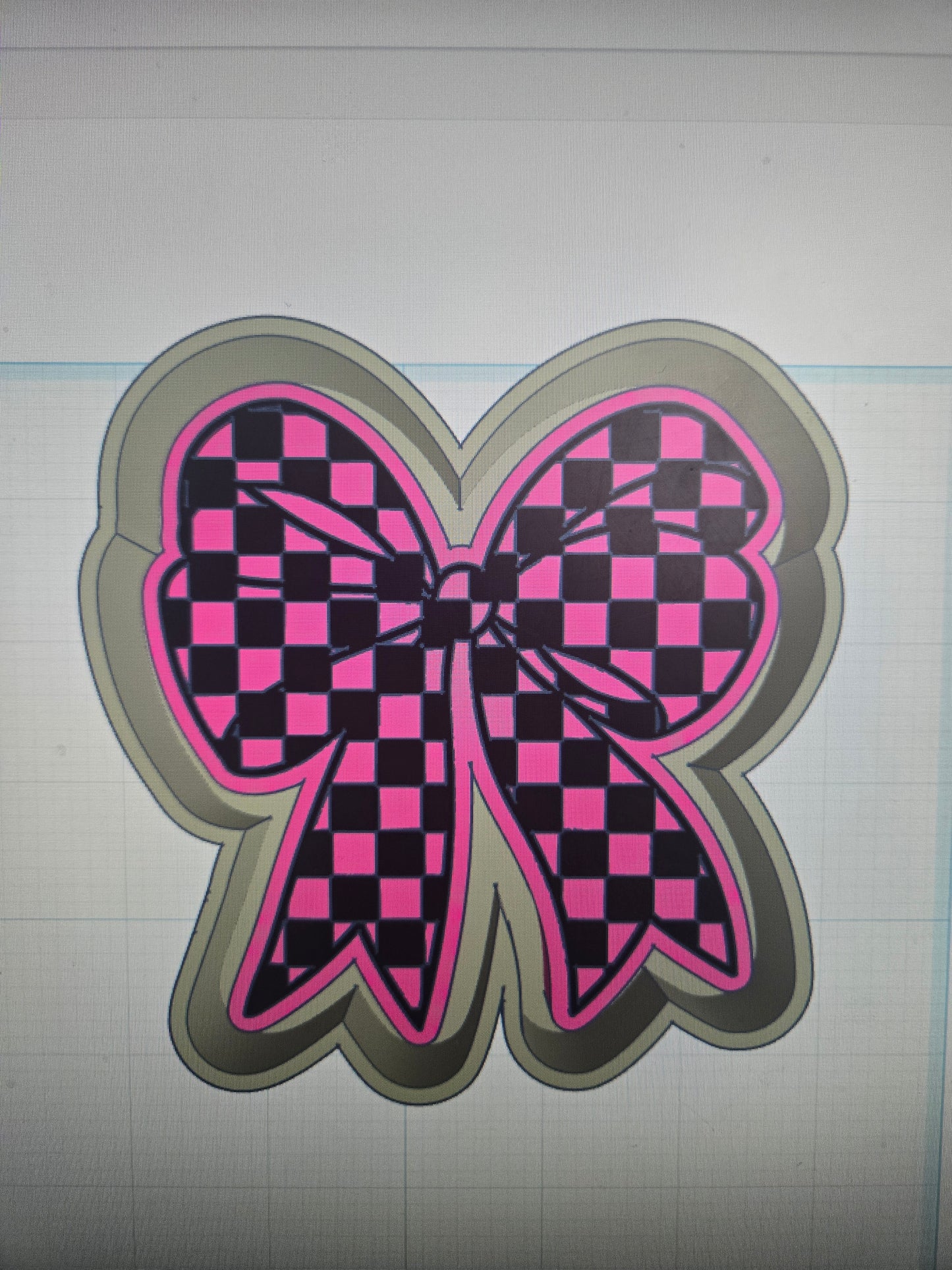 Checkered Bow