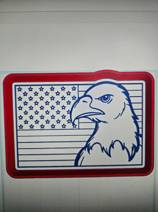 Patriotic Eagle Mold