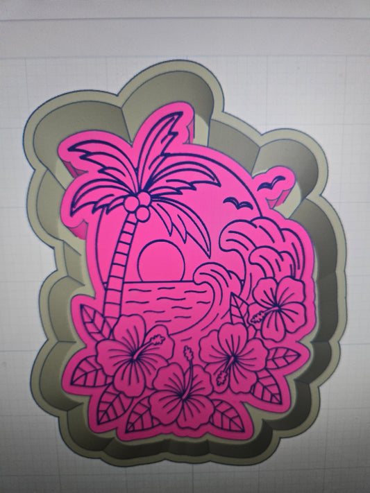 Tropical Beach Mold