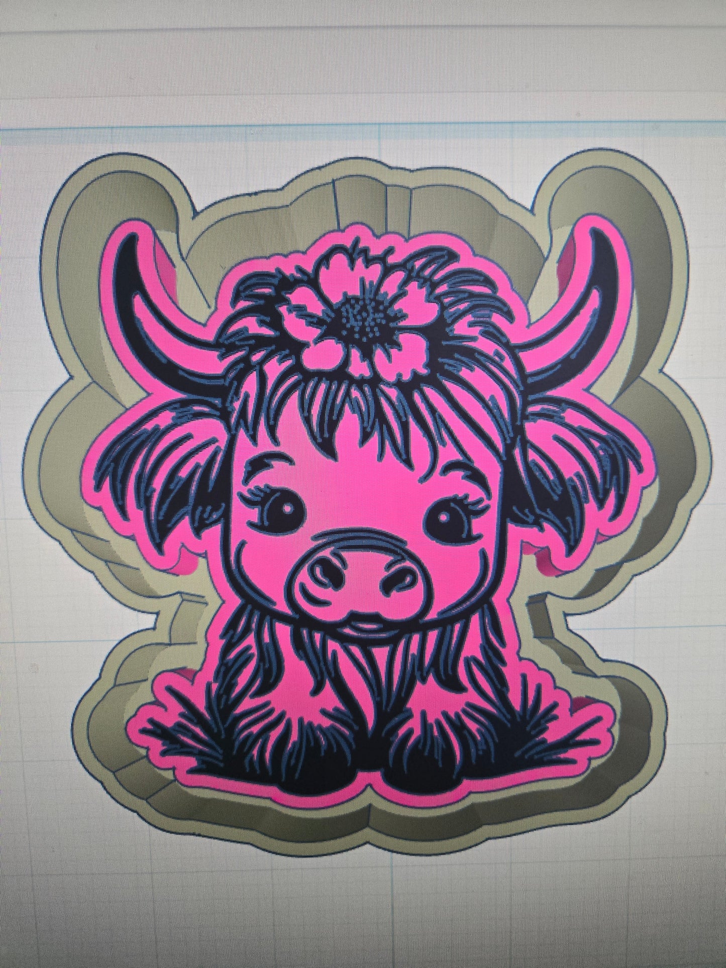 Sally Moo Mold