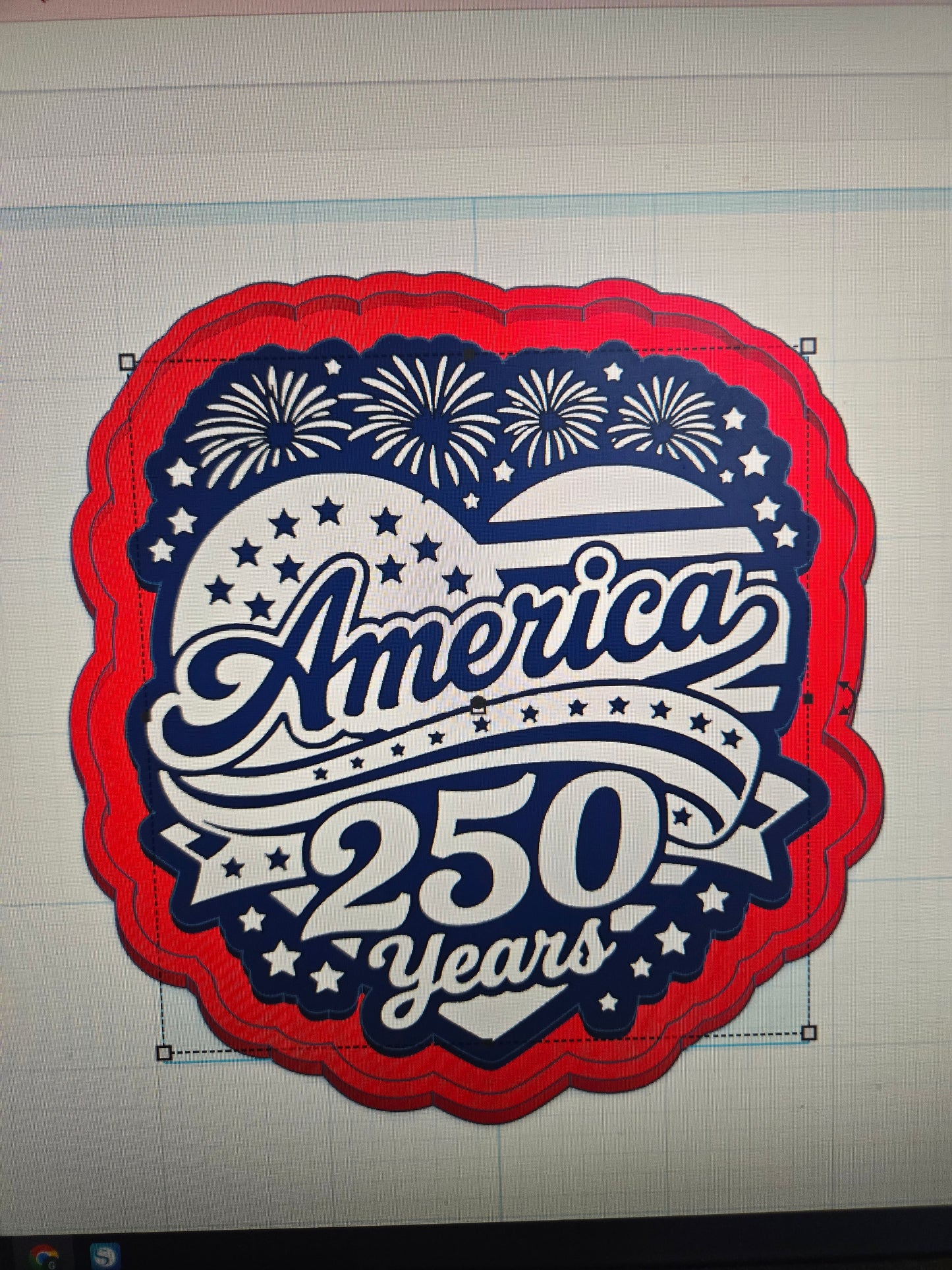 America's 250 birthday Mold