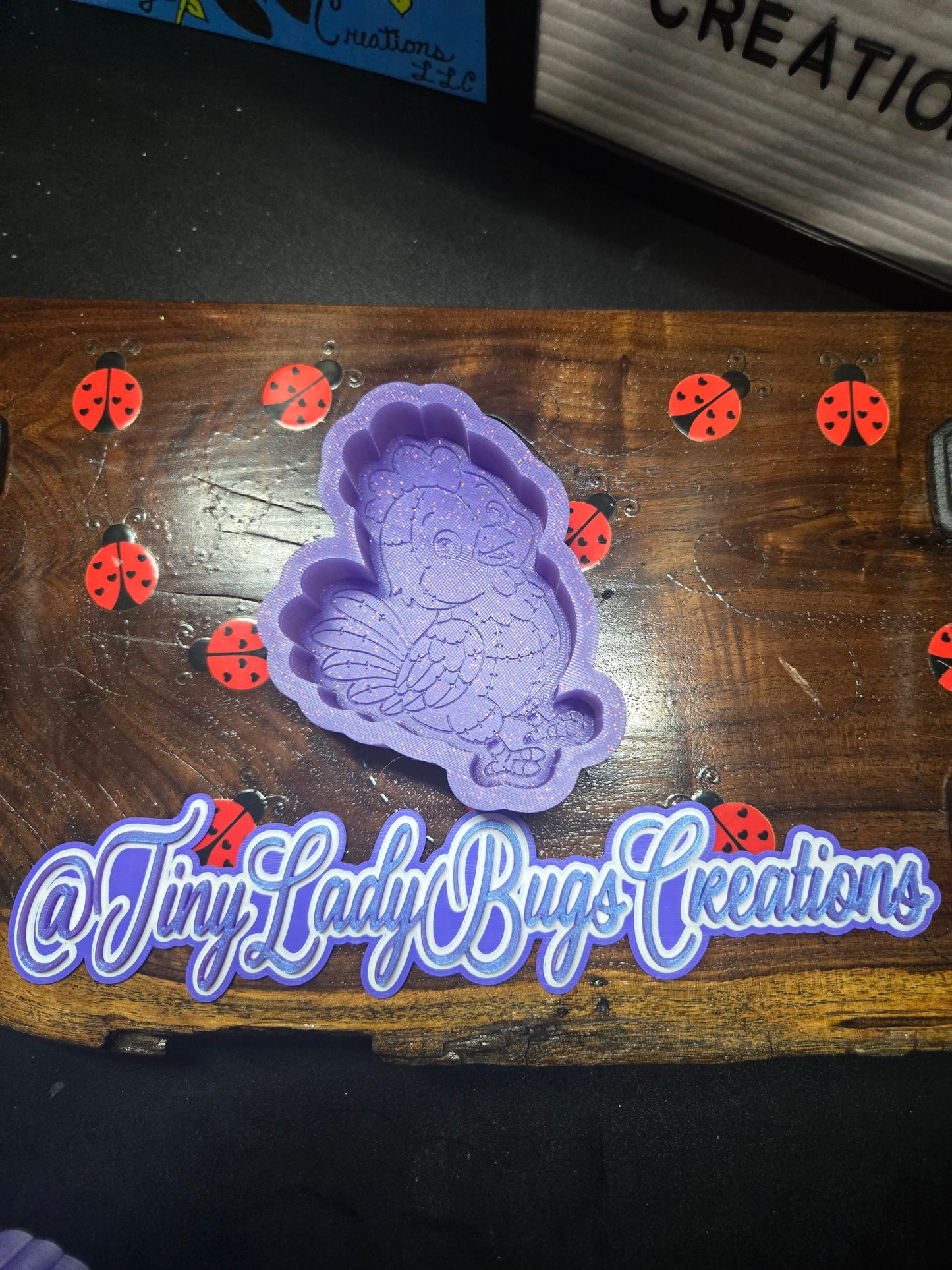 Chick Patchwork Mold