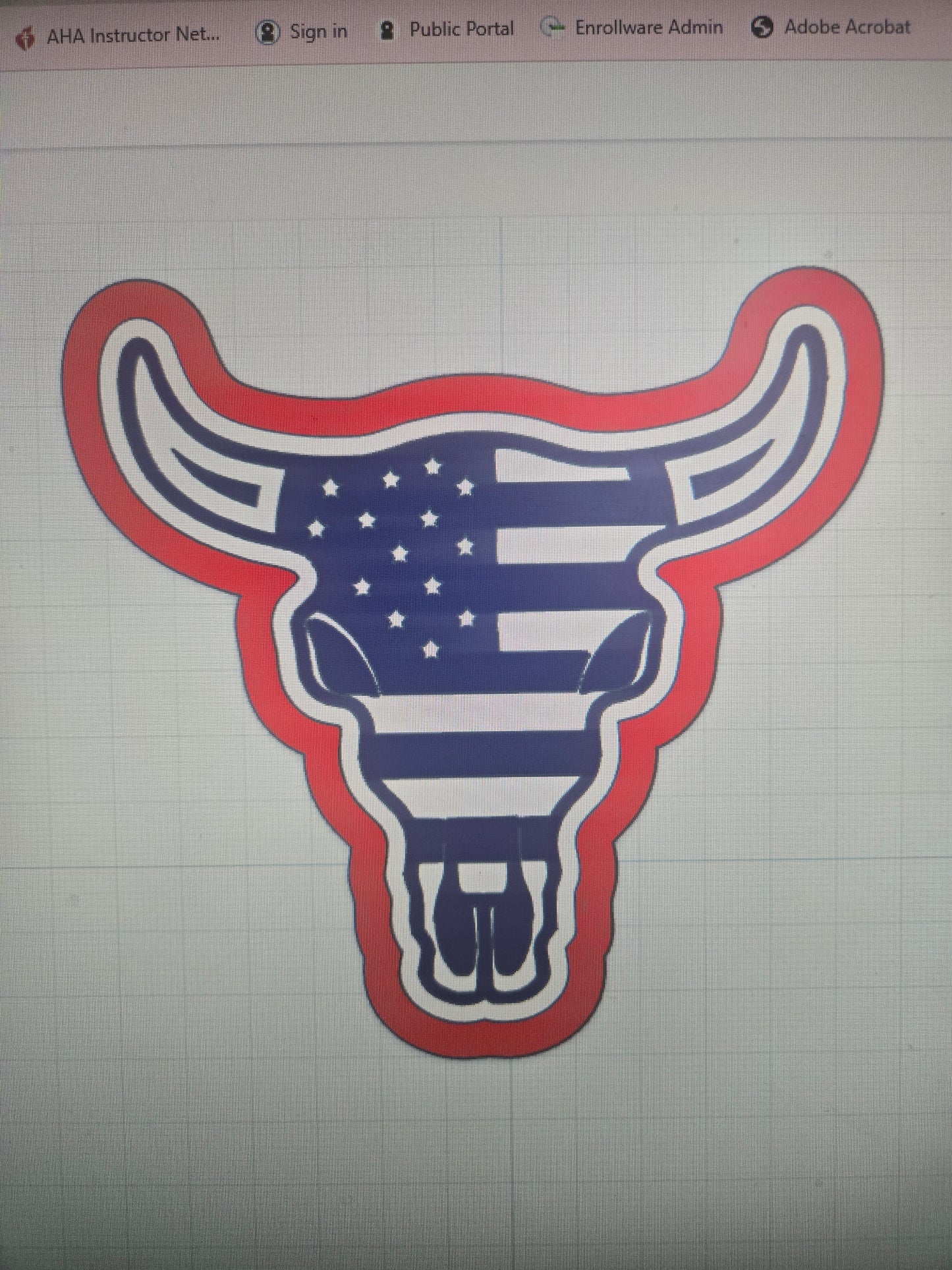 American Bullskull Mold