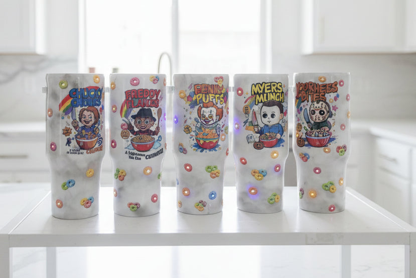 ****CEREAL K'LLRS LIGHT TUMBLERS 30oz
