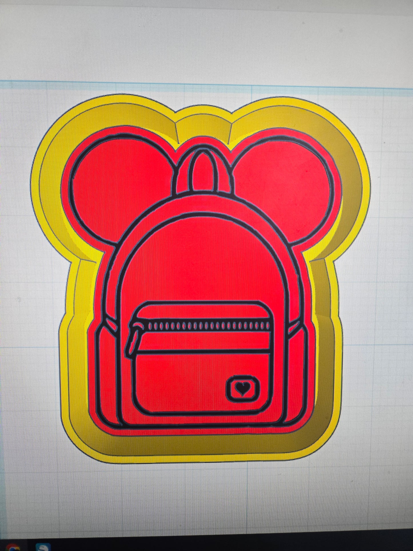 Mousie Backpack Mold